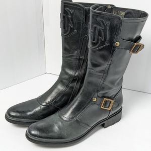 Hunter Wilmi leather boots